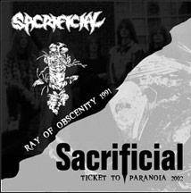 Sacrificial (DK) : Ticket to Paranoia Sacrificial (DK) : Ticket to Paranoia